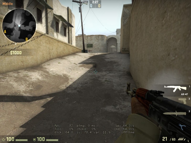 Guia comando FPS no CS GO